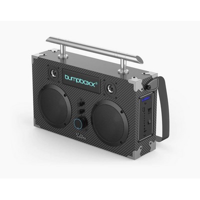 Bumpboxx Bluetooth Boombox Ultra Plus Carbon Fiber