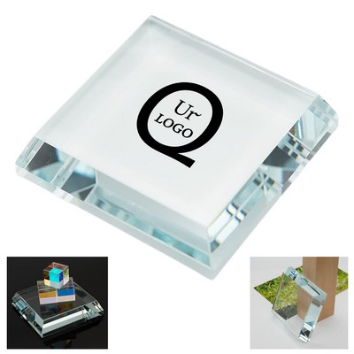 5.91" Square Flat Acrylic Award Base