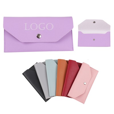 Leather Snap Pen Case