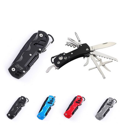 13" 1 Swiss Folding Multi-tool Pocket Knife