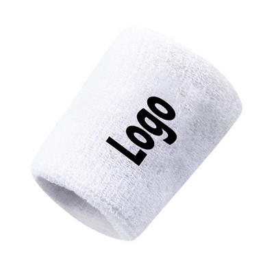 2 Pairs Absorbent Wrist Sweatbands