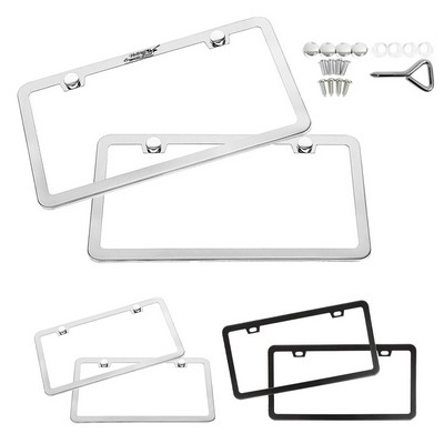 Stainless Steel US-Spec License Plate Frame