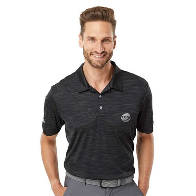 Adidas® Mélange Embroidered Polo