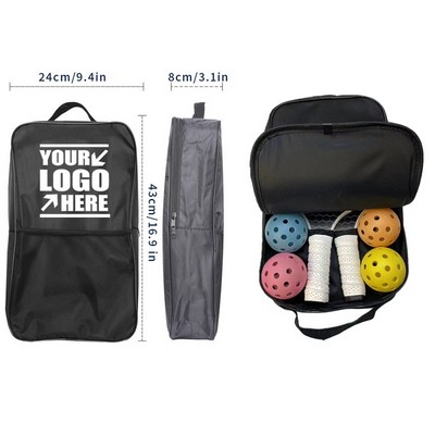 Large Capacity Tennis Bag Portable Pickleball Bag