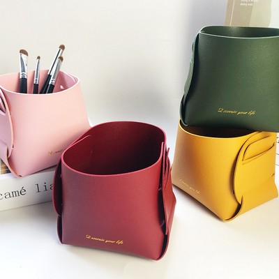 Leather Storage Box