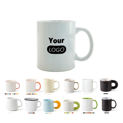 Cups 11oz Ceramic Coffee Mugs