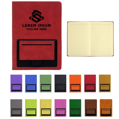 Pocket Hardcover Journal 6" W x 8" H 80 Pages Notebook
