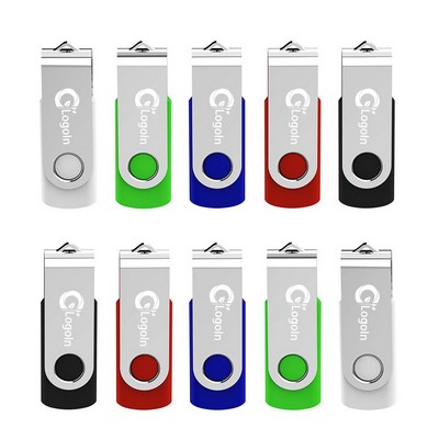 Zinc Alloy Portable 64GB USB 2.0 Flash Thumb Drive
