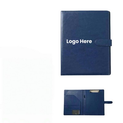 A4 PU Leather Business Portfolio with Multiple Compartments