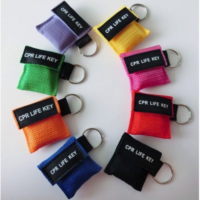 Disposable CPR Face Shield Mask Keychain