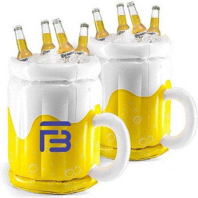 Large Floating Inflatable Drink Cooler Bottle Bucket