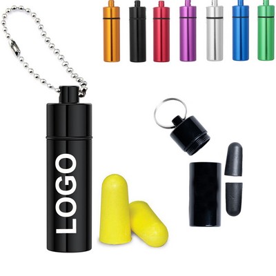 Earplugs in Metal Case