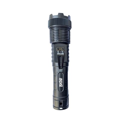 Telescopic Zoom High-Power High-Intensity Flashlight