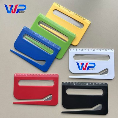 Letter Opener Ruler Magnifying Glass