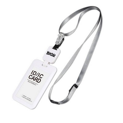 Lanyard Badge Card Holder