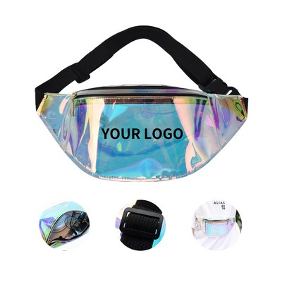 PVC Material Clear Fanny Pack With Adjustable Strap