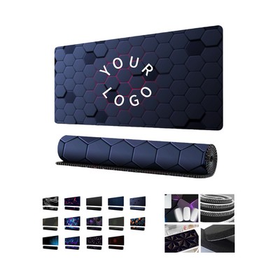 Extended Gaming Keyboard Mouse Pad Full Color