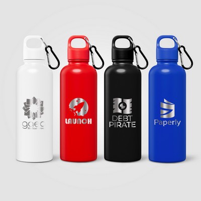 Portland Plus Recycled Stainless Steel Water Bottle - 25 oz. - Laser