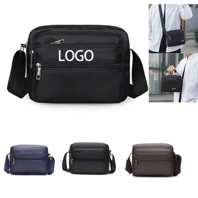 Vintage Office Backpack With USB Charging Port
