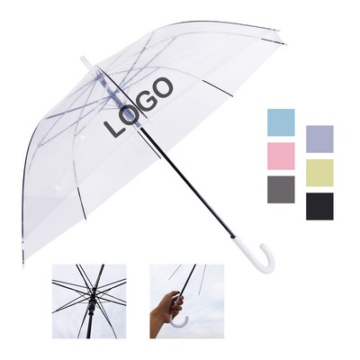 Clear PVC Umbrella