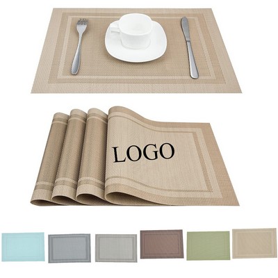 The waterproof place mats