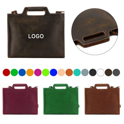 Buffalo Leather Briefcase