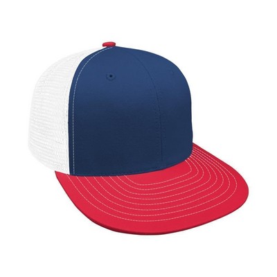 Contrast Front Meshback Snapback Lowstyle Cap
