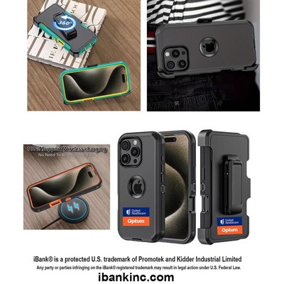 iBank ® Shockproof Case compatible with iPhone 17/16/15