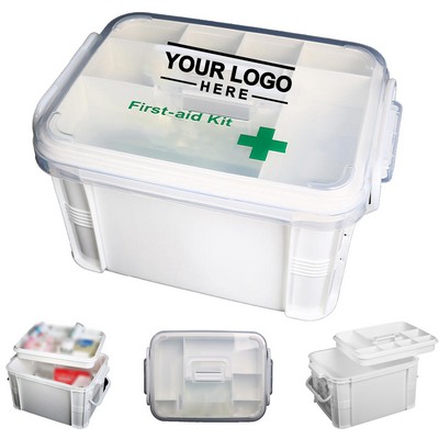 Portable Family First Aid Storage Box