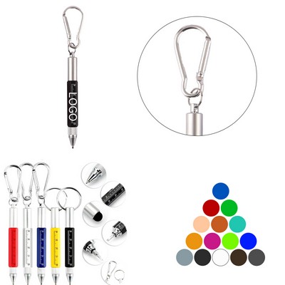 6" 1 Aluminum Ballpoint Pen with Screwdriver