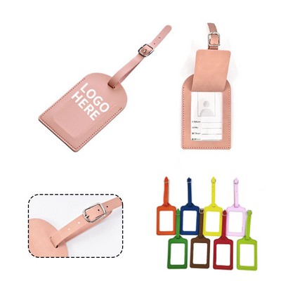 Premium PU Leather Luggage Identifiers