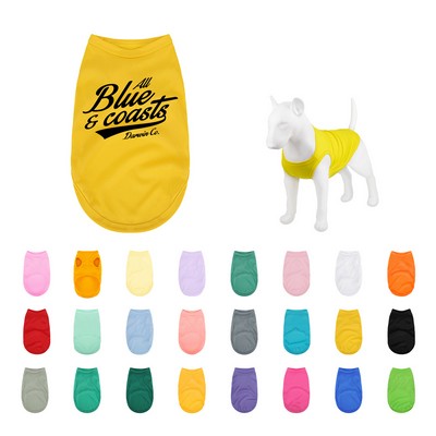 Dog Cotton Vest