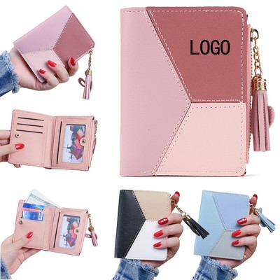 Multifunctional Zipper PU Leather Women's Wallet