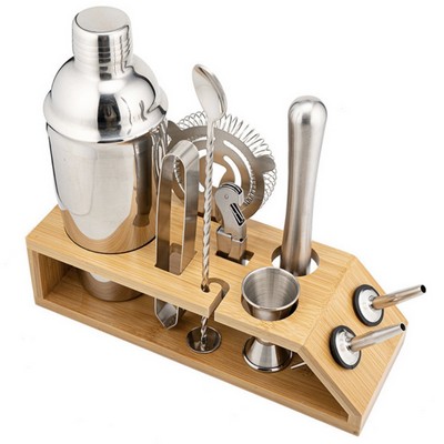 10-Piece Cocktail Shaker Set