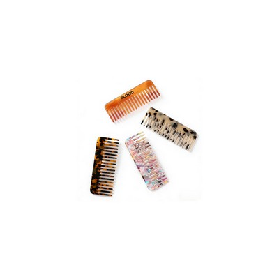 Cellulose Acetate Wide Tooth Comb
