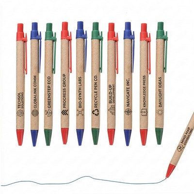 Promotional Kraft Paper Ballpoint Pen