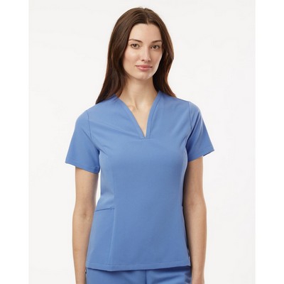 Jaanuu Women's Calix Fit & Flare Scrub V-Neck Top - W10003