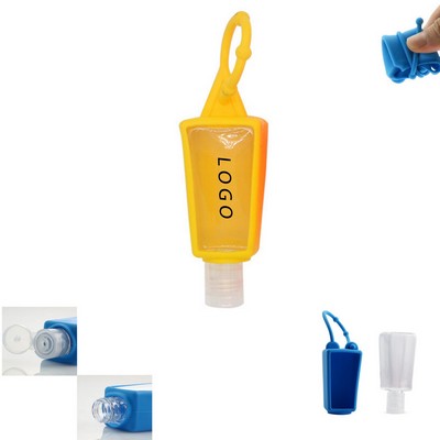 Pocket Hand Sanitizer Bottle Refillable single window