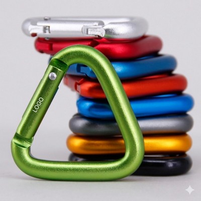 Large Triangle Carabiner Aerospace Aluminum Alloy Outdoor D-Ring Tactical Webbing
