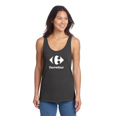 Port & Co® Decorated Women's Beach Wash Garment-Dyed Tank