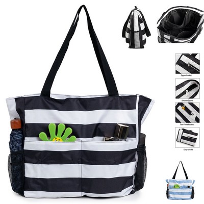 Foldable Waterproof Beach Tote Bag