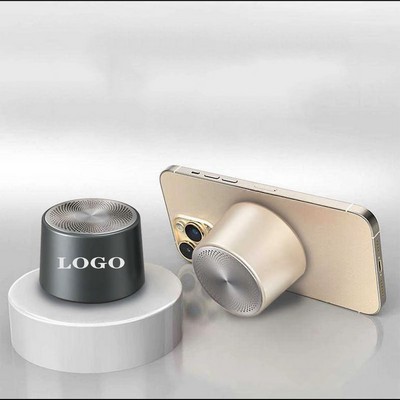 Wireless Magnetic Bluetooth Speaker Compact Loud Sound For Home Camping Gym