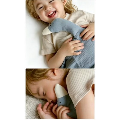Muslin Cotton Goose Baby Lovey Security Blanket