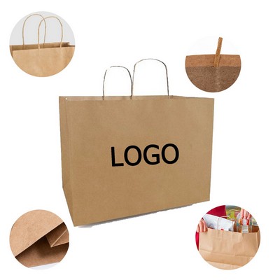 Eco Friendly Kraft Paper Shopping Bag
