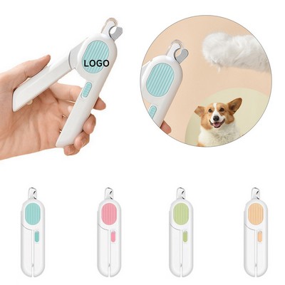 Pet Nail Clipper with LED Light