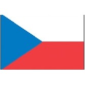 2'x3' Czech Republic U.N. Nylon Outdoor Flag - Style B