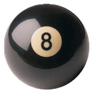 8 Ball Lapel Pin