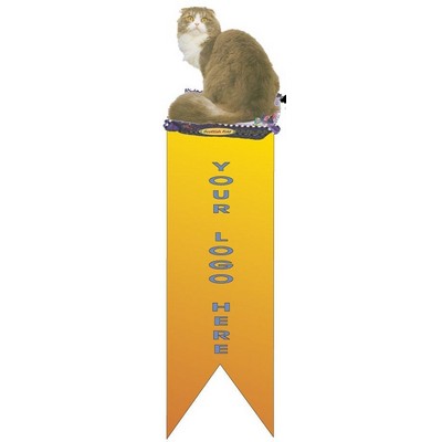 Scottish Fold Cat Bookmark w/ Black Back