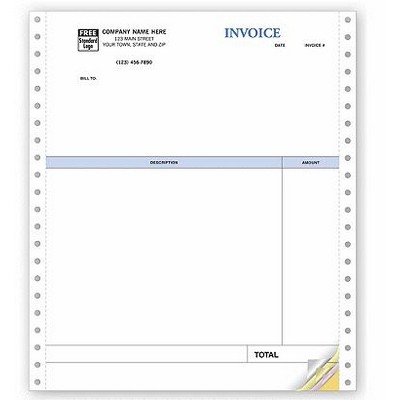 Classic Profesional Invoices (2 Part)