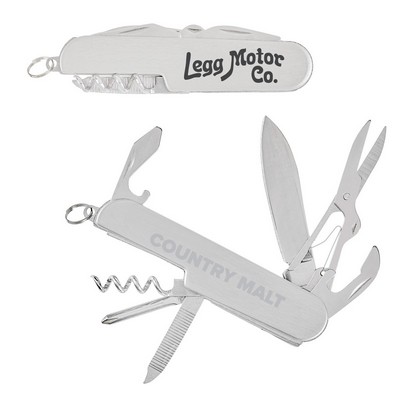 Stainless Steel Pocket Utility Swiss Army Knife